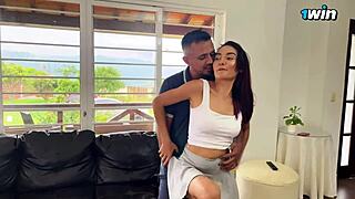 Приятелят ми ме проблясва силно по време на моята колумбийска тренировъчна сесия.