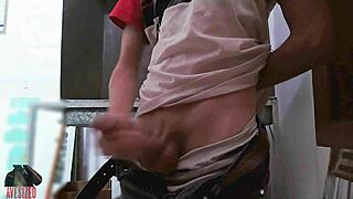 The guy masturbated in the back of the clothing store