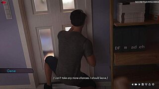 hey, his hot stepmom caught him watching her shower in 3d porn game ms denvers 02!