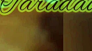 Casually touching the ebony slut's big ass before deepthroat and anal.