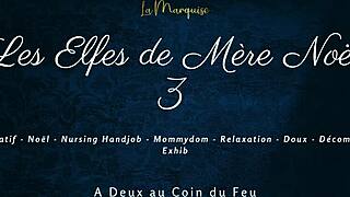 Les elfes de mère noël 3 - handjob with a hot nurse