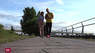 redhead babe gets anal after shoot