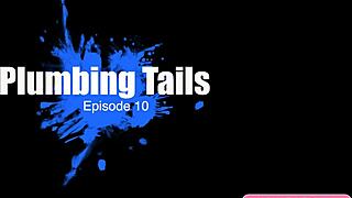 Uniformed cuties amirah perform blowjobs and cowgirl rides