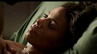 Sanaa Lathan in love 2001, topless teen giving epic blowjob! 😍