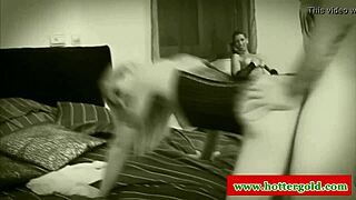 Busty Latina Babe Masturbates in Heels and Lingerie