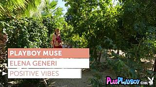 Natural Teen Elena Generi Posing And Exposing Stunning Body