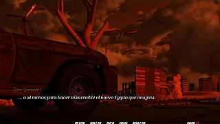 want to see rough blowjob in desert stalker game chapter one?