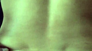 Latin girl getting anal doggystyle assfucking from behind