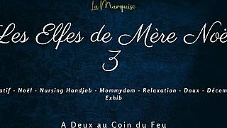 Les elfes de mère noël 3 - handjob with a hot nurse