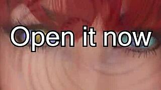 Lea The Horny Brunette Sucks Dicks And Gets Cum Covered