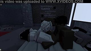 Damn! White femboy takes huge black cock like a champ