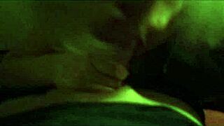 Sexy Blonde Shares Steamy Smoke and Hardcore Blowjob Moment