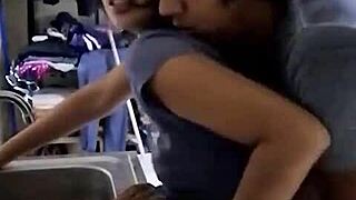 i fucked that pretty mexican amateur while she washed dishes