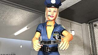 Engage In Femdom Police Roleplay