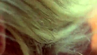 Beautiful blonde in hot intimate homemade moments