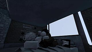 Damn! White femboy takes huge black cock like a champ