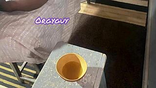 Housewife gets intense orgasm from black amateur cock in homemade massage session.