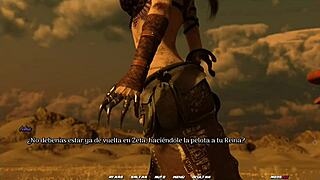 want to see rough blowjob in desert stalker game chapter one?