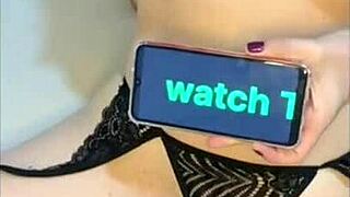 My black lingerie bounces as I ride from behind