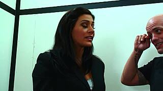 Belladonna chats about her anal fun in black stockings