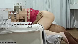 Hot Latina Neighbor Pretends To Be A Saint!