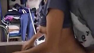 i fucked that pretty mexican amateur while she washed dishes