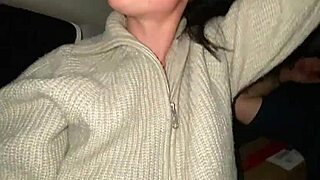 Girl loves public blowjobs, sucks and spits with enthusiasm