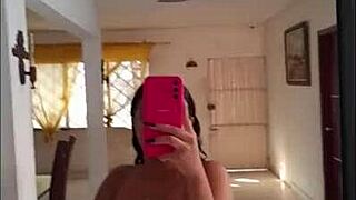 my latina stepsister veronica, just 18, surprises with an intense bedroom encounter