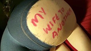 Amateur homemade couple Karina and Lucas contrast huge ass action on their wedding night