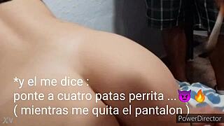 i'm a couple with emo amateurs and a friend watching us