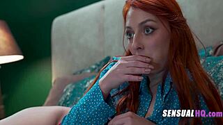 GINGERS QUIVER IN HALLOWEEN LESBIAN FINGERING AND CLIT MASTURBATION, SENSUAL PASSIONATE TOUCHES FILL THE NIGHT