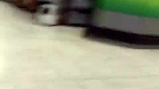 Piss And Mini Wank At DIY Store!