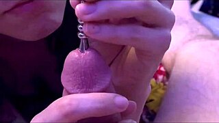 extreme pre cum cock rub