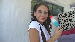 Wow, Sexy Jessica Valentino Devours A Huge Cock!