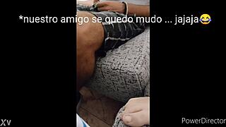 i'm a couple with emo amateurs and a friend watching us