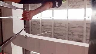 Culona Latina Shows Off Massive Ass in Supermarket Scene