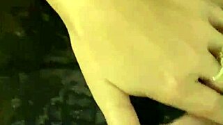 Pissing outside feels so damn good with this pretty fat mommy showing off.