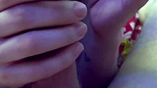 extreme pre cum cock rub