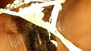 Anal and pussy massage leads to intense fucking