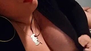 Watch this sexy milf lesbian with big tits