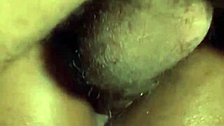 chocolate double anal fucking leaves ebony amateurs moaning in missionary pleasure. big ass pussy gets pounded hard.