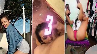 Hot Brazilian brunette calls her cuckold husband in dirty roleplay session