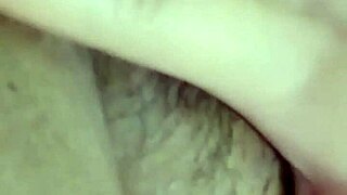 The solo act of self-pleasure unfolds quietly.