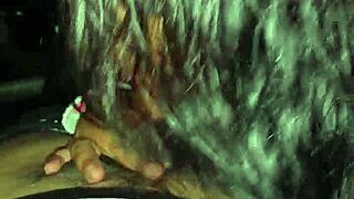 i'm kitty sucking this throbbing cock in my mouth for the first time on the bed