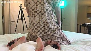 Rapper Fucks Blonde TS