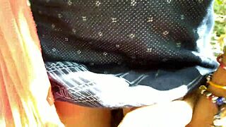 i fuck desi girlfriend with boyfriend in outdoor doggystyle threesome