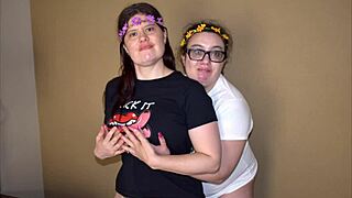 Long clip featuring double interracial scenes