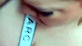 In a public KFC restaurant, the depraved stepfather boldly asks his stepdaughter for a blowjob and then cums on her face