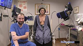 dr tampa and rebel wyatt behind the scenes with pierced nipples and latex gloves spreading ass 😏