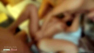 Italian Slut Danika Mori In Wet Blowjob Threesome With Friend